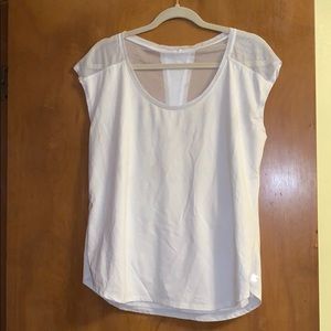 White workout top